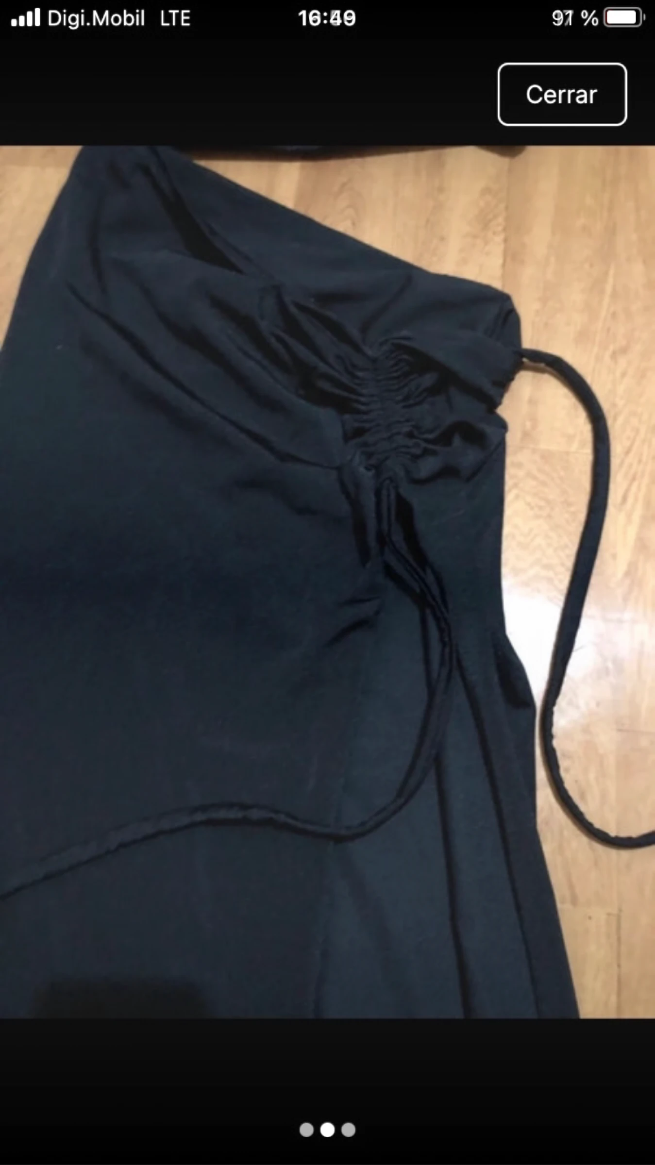 Lange zwarte jurk – photo 2